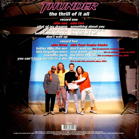 Thunder - The Thrill Of It All