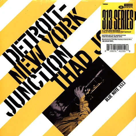 Thad Jones - Detroit-New York Junction Opaque White Vinyl Edition