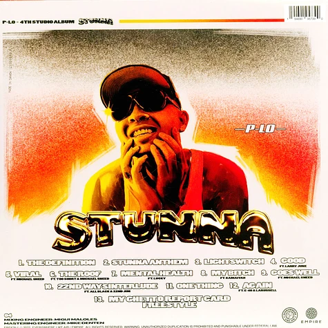 P-Lo - Stunna Colored Vinyl Edition