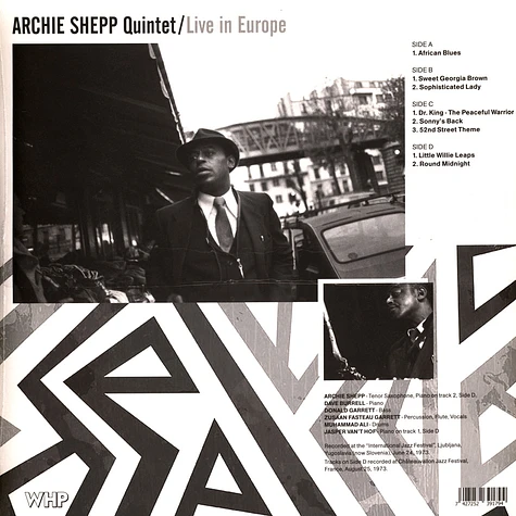 Archie Shepp Quintet - Live In Europe