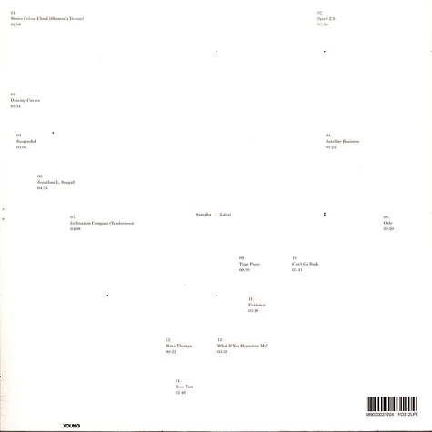 Sampha - Lahai White Vinyl Edition