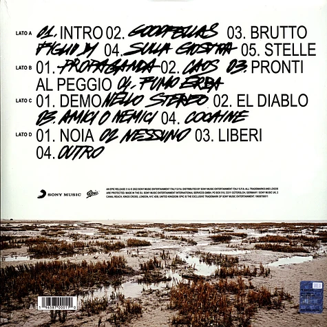Fabri Fibra - Caos Turquoise Colored Vinyl Edition