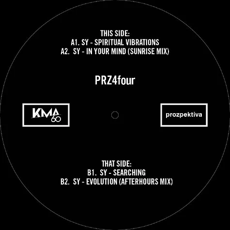 Sy - Przfour EP