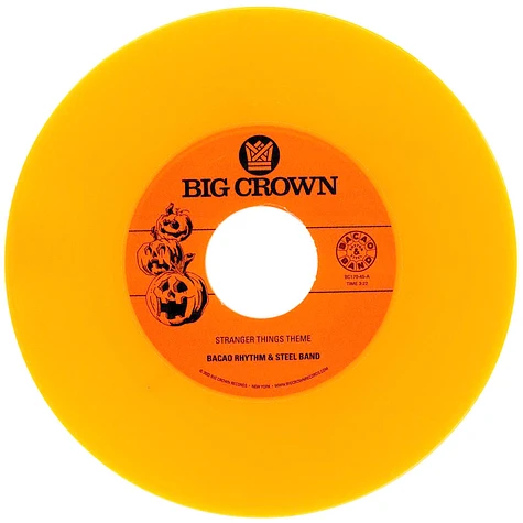 Bacao Rhythm & Steel Band - Stranger Things Theme / Halloween Theme Orange Vinyl Edition