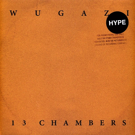 Wugazi - 13 Chambers Black Vinyl Edition