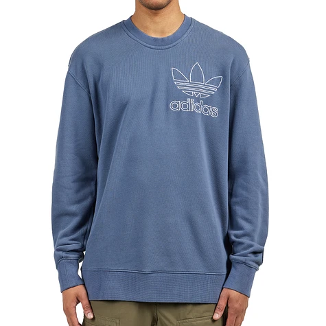 adidas - Adicolor Outline Trefoil Crew Neck