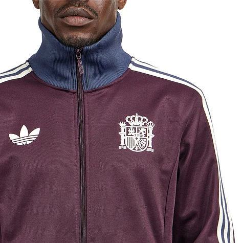 adidas - Spain Beckenbauer Track Top (Shadow Maroon) | HHV