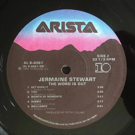 Jermaine Stewart - The Word Is Out