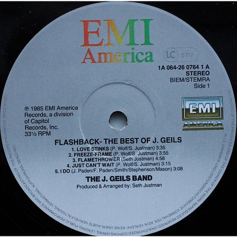 The J. Geils Band - Flashback - The Best Of J. Geils Band