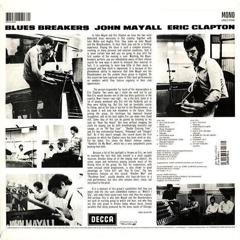 John Mayall & Eric Clapton - Blues Breakers