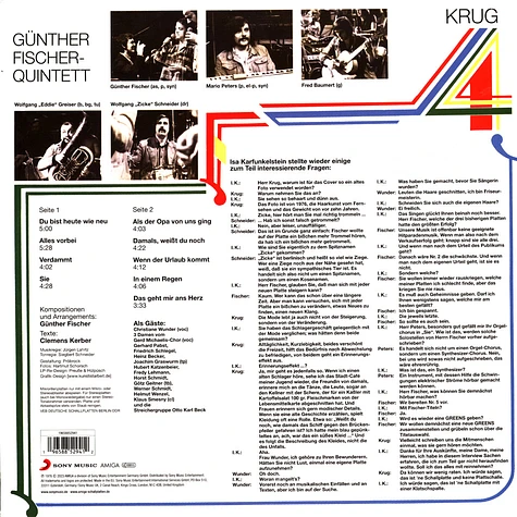 Manfred Krug - No.4: Du Bist Heute Wie Neu Transparent Blue Vinyl Edition