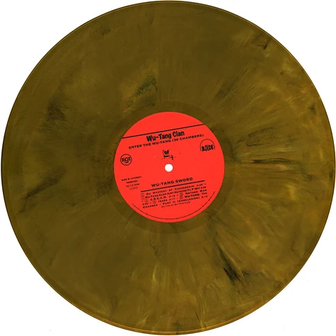 Wu-Tang Clan - Enter The Wu-Tang (36 Chambers) Gold Marbled Vinyl Edition