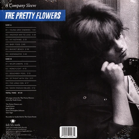 Pretty Flowers - A Company Sleeve Blue Vinyl Edition