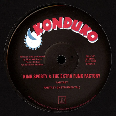 King Sporty / The Extra Funk Factory - Fantasy Jonny Rock Discomix