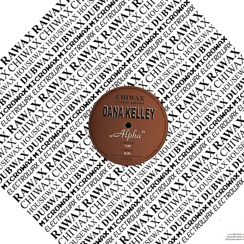 Dana Kelley - Alpha Colored Vinyl Edition
