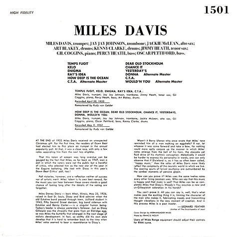 Miles Davis - Volume 1