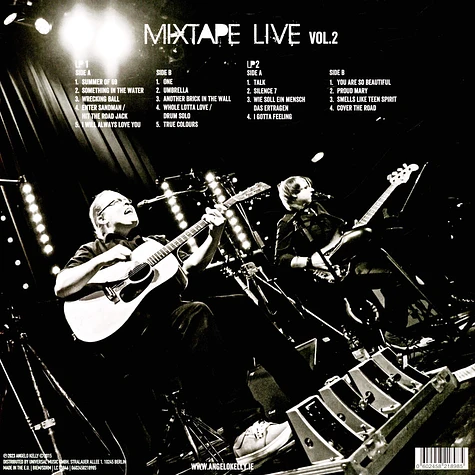 Angelo Kelly - Mixtape Live Volume 2 Colored Vinyl Edition