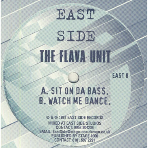 The Flava Unit - Sit On Da Bass / Watch Me Dance