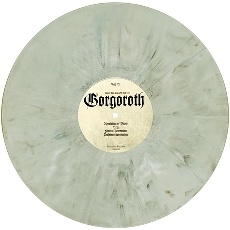 Gorgoroth - Under The Sign Of Hell 2011 Marbled White / Black Vinyl Edition