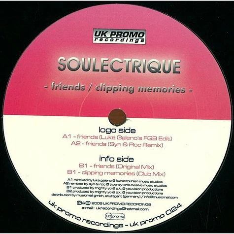 Soulectrique - Friends / Clipping Memories