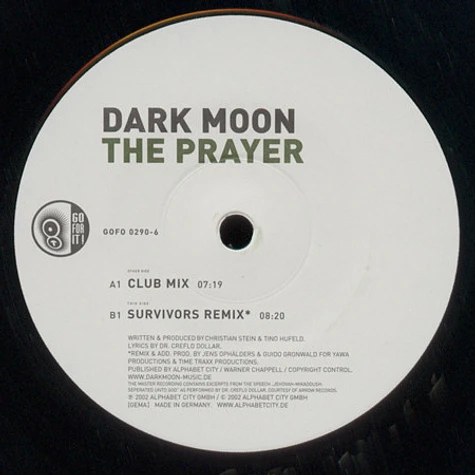 Dark Moon - The Prayer