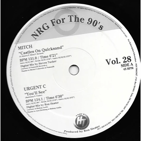 V.A. - NRG For The 90´s Volume 28