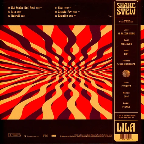Shake Stew - Lila Colored Vinyl Edition