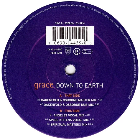 Grace - Down To Earth