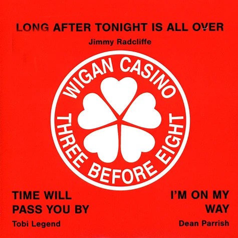 Jimmy Radcliffe / Tobie Legend / Dean Parish - Long After Tonight Is All Over / Time Will Pass You By / I'm On My Way