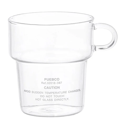 Puebco - Borosilicate Glass Mug Deep Stacking