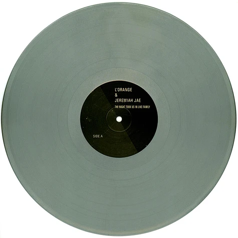 L'Orange & Jeremiah Jae - The Night Took Us In Like Family Metallic Silver Vinyl Edition