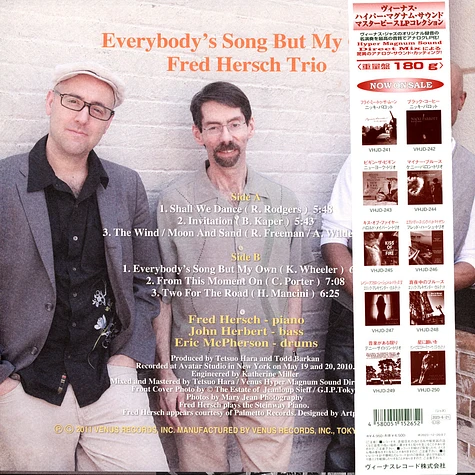 Fred Hersch Trio - Everybody's Song But My Own