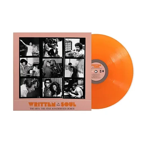 V.A. - Written In Their Soul The Hits: The Stax Songwriter Demos Black Friday Record Store Day 2023 Orange Crush Vinyl Edition