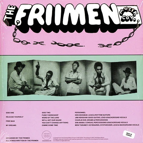 Friimen Muzik Company - Free Man Green Vinyl Edition