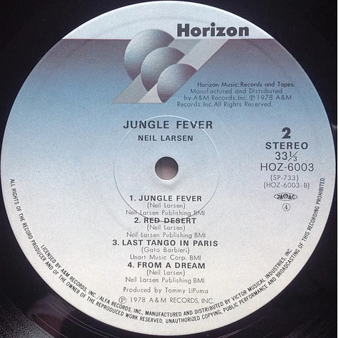 Neil Larsen - Jungle Fever