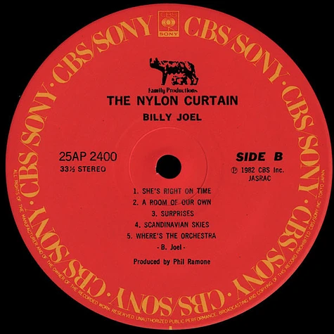 Billy Joel - The Nylon Curtain