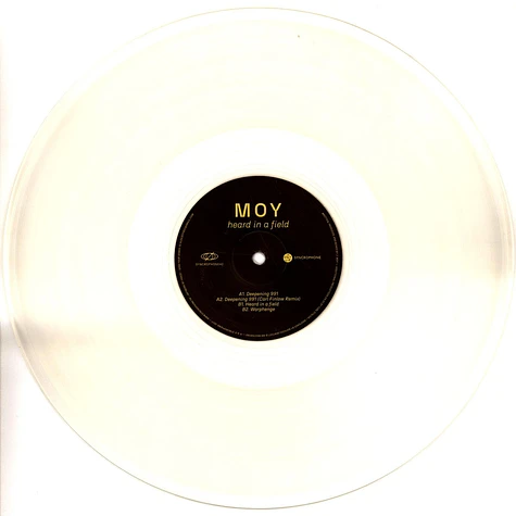 Moy - Heard In A Field Carl Finlow Remix Clear Vinyl Edtion
