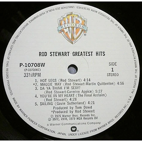 Rod Stewart - Greatest Hits