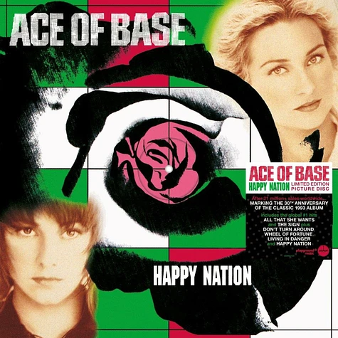 Ace Of Base - Happy Nation 30th Anniversary Picture Disc Edition
