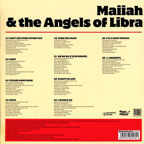 Maiiah Angels Of Libra - Maiiah & The Angels Of Libra
