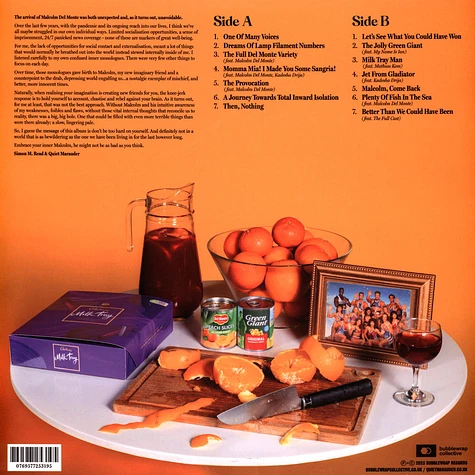 Quiet Marauder - Introducing Malcolm Del Monte Orange Vinyl Edition