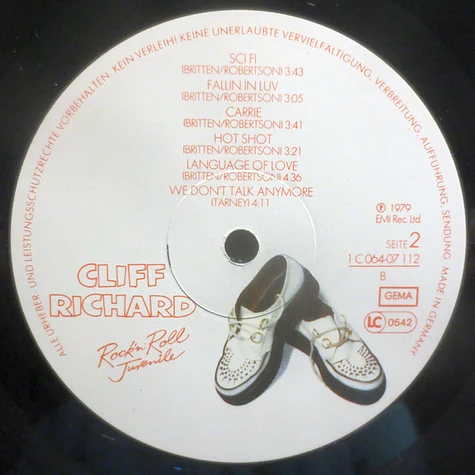 Cliff Richard - Rock 'N' Roll Juvenile