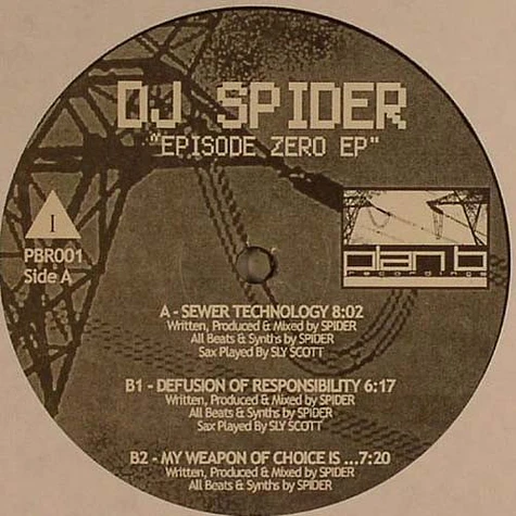 DJ Spider - Episode Zero EP