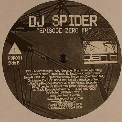 DJ Spider - Episode Zero EP