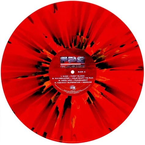 V.A. - First Person Shooter (Original Documentary Soundtrack) Red W/ Orange & Black Splatter Vinyl Edition