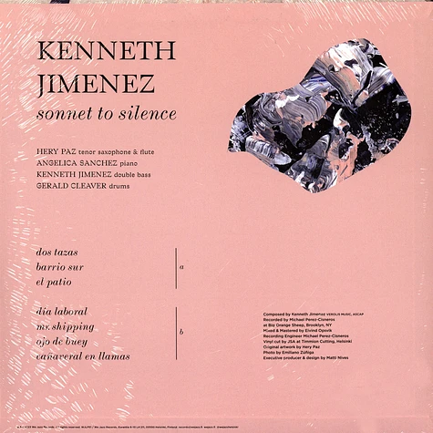 Kenneth Jimenez - Sonnet To Silenc