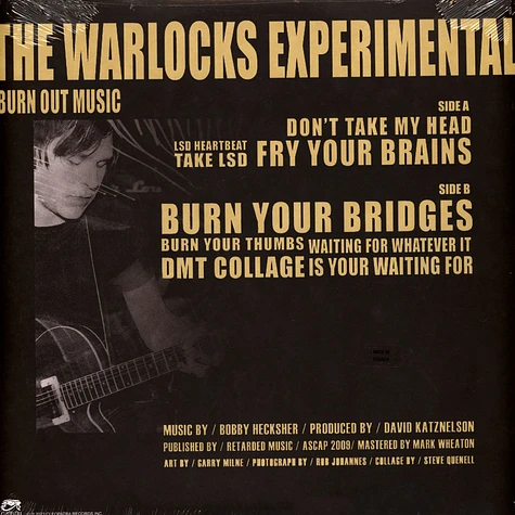 The Warlocks - Exp Experimental Burnout Music Gold