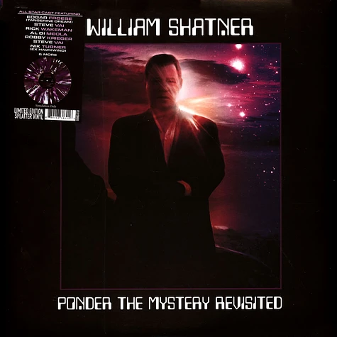 William Shatner - Ponder The Mystery Revisited Black Purple White Vinyl Edition