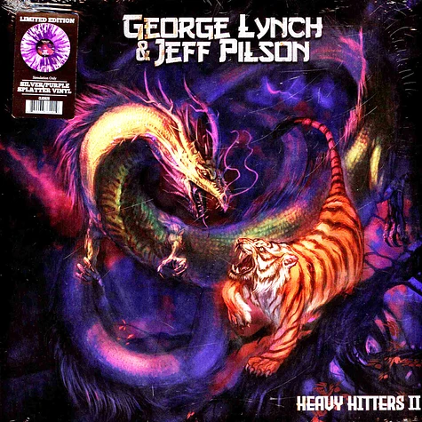 George Lynch & Jeff Pilson - Heavy Hitters Ii Silver Purple Splatter Vinyl Edition