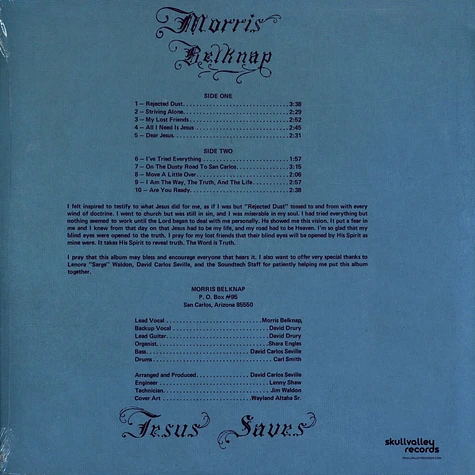 Morris Belknap - Jesus Saves